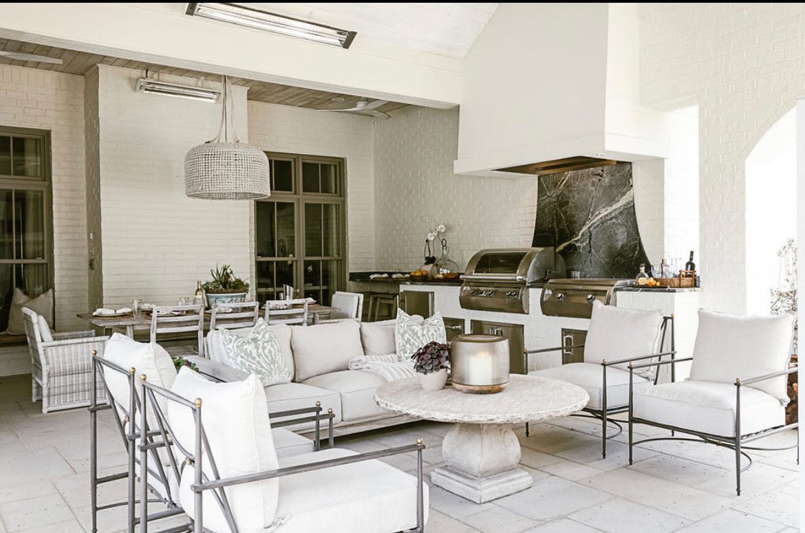 Blending an Outdoor Kitchen Addition with an Existing Home