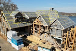 ForceField® Weather Barrier System is an integrated WRB sheathing system that helps protect against air and water intrusion ForceField® Weather Barrier System is an integrated WRB sheathing system that helps protect against air and water intrusion