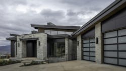 Tri-Corn Black, ALUCOBOND PLUS, ALUCOBOND EasyFix, Red Ledges Side Angle, Park City, UT, Aluminum Composite Material, ACM Tri-Corn Black, ALUCOBOND PLUS, ALUCOBOND EasyFix, Red Ledges Side Angle, Park City, UT, Aluminum Composite Material, ACM