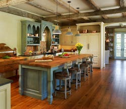 Rustic custom home kitchen Rustic custom home kitchen