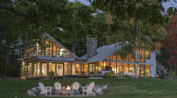 Shorefront Camp in coastal Maine