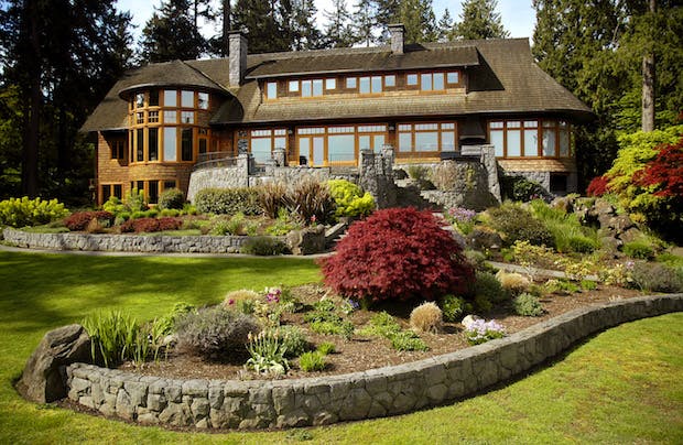 Mansion exterior green gables design & restoration