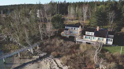 Drone view of home