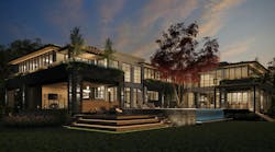 Newlook experience home back at night Newlook experience home back at night