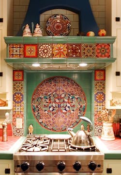 Kitchen backsplash by B. David Levine Kitchen backsplash by B. David Levine