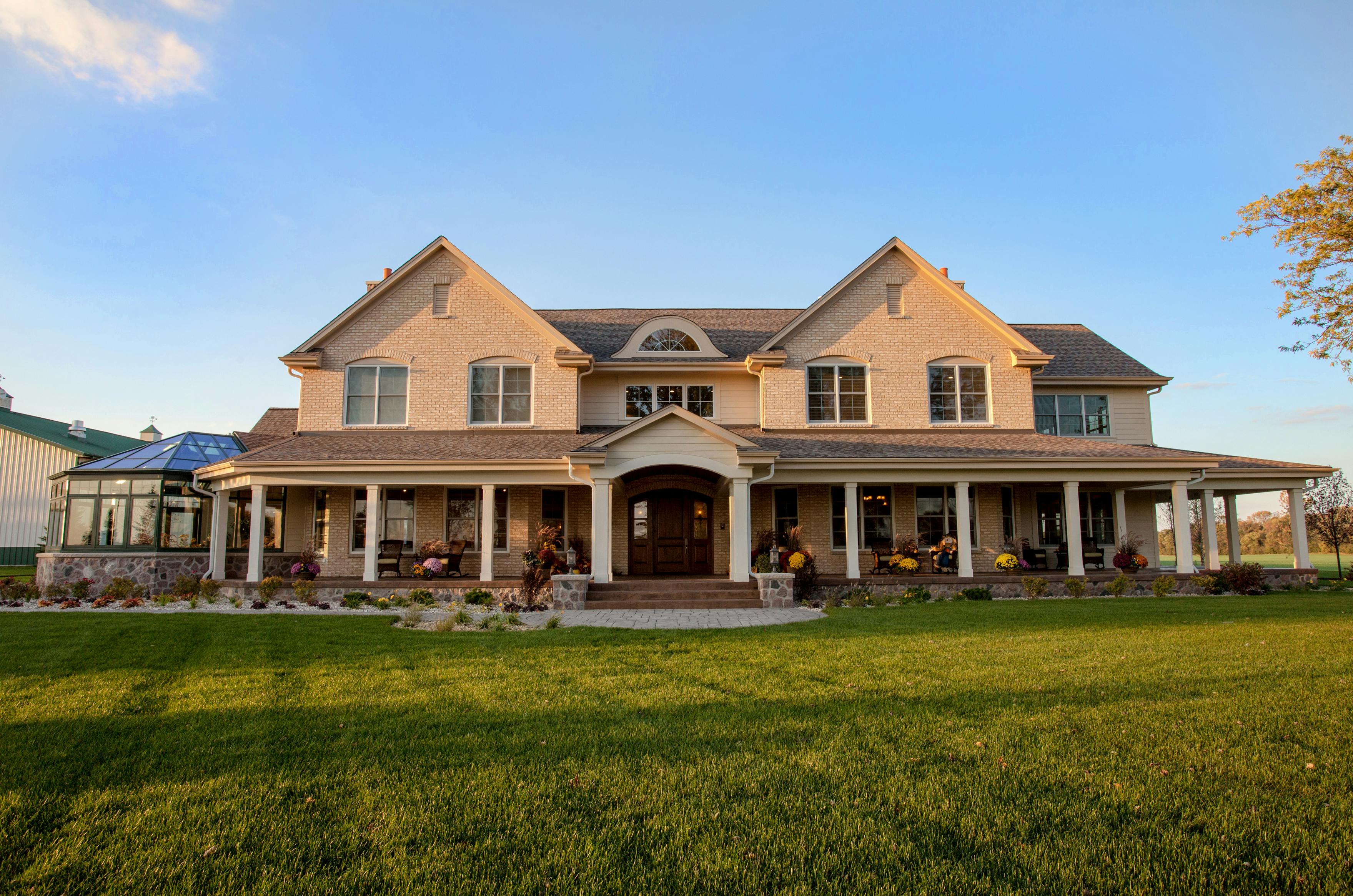 Porch on a home by Regency Builders