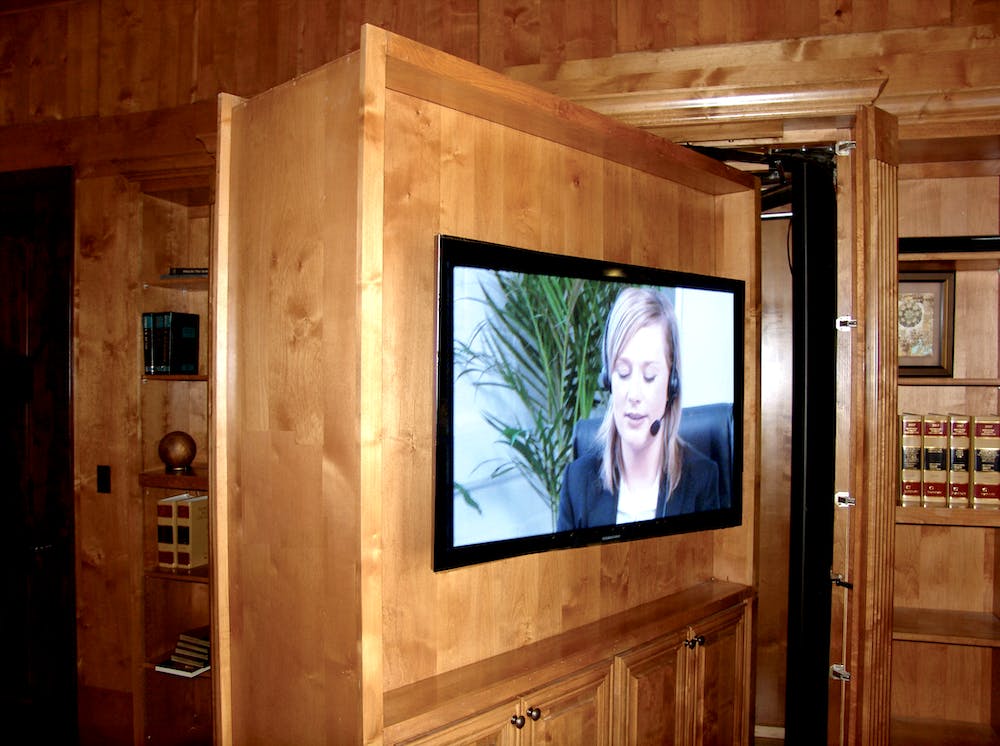 secret door to a hidden room Jenkins Design-Build