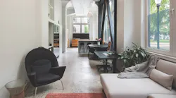 Adaptive reuse of a wine bar into a loft
