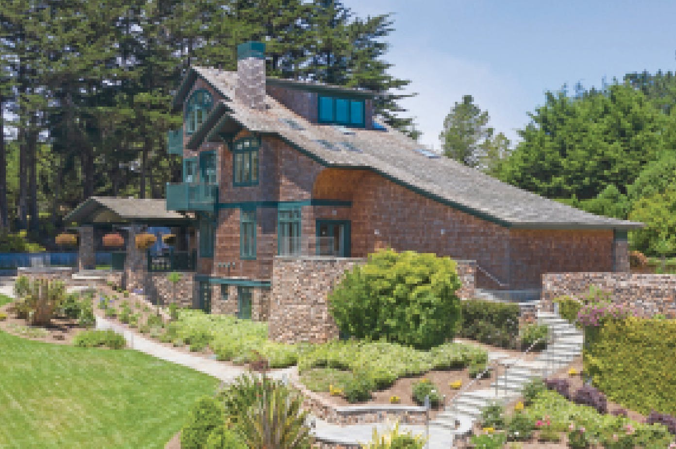 Exterior of California home