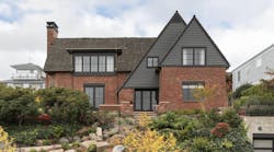 Front facade of Tudor home remodel in Seattle Front facade of Tudor home remodel in Seattle