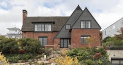 Front facade of Tudor home remodel in Seattle Front facade of Tudor home remodel in Seattle