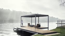 Lake Austin deck over the water Lake Austin deck over the water