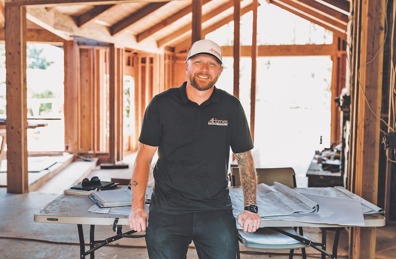 Chris Adams on jobsite