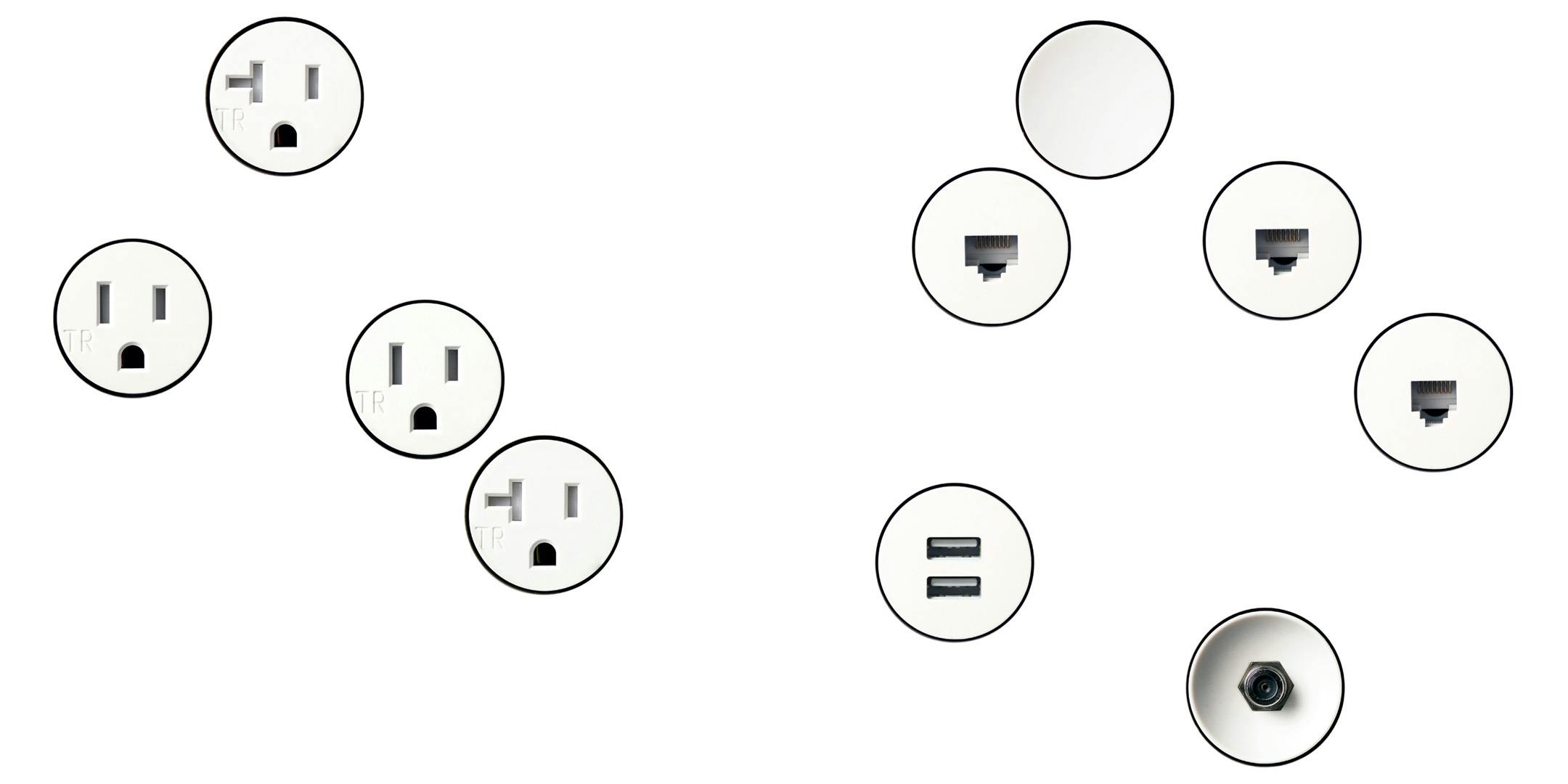 Bocci Series 22 electrical wall accessories