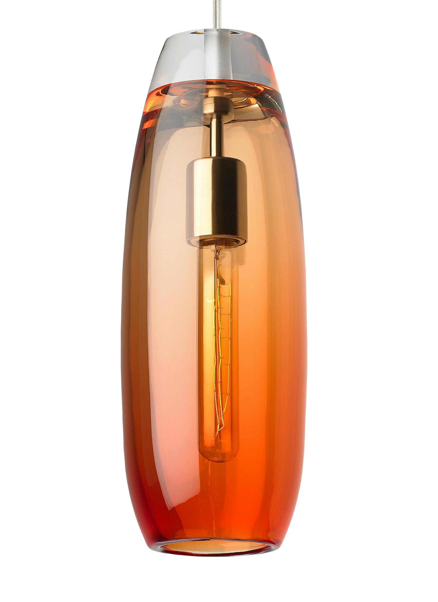 6 Lbl Lighting Kendall Pendant Orange