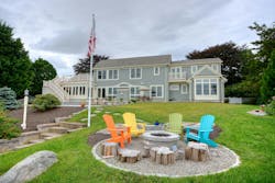 Groton Connecticut Custom House overlooking Mumford Cove Groton Connecticut Custom House overlooking Mumford Cove