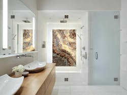 Onyx in the shower Onyx in the shower