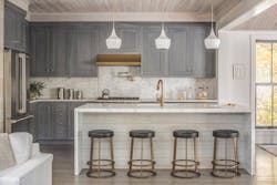 Kitchen with Carrara marble Kitchen with Carrara marble