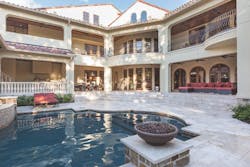 Natural disaster Outdoo living area of custom home in Houston by Frankeln Building Group Natural disaster Outdoo living area of custom home in Houston by Frankeln Building Group