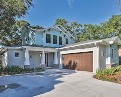 Natural disaster Exterior of Tamp house that survived hurricane Irma Natural disaster Exterior of Tamp house that survived hurricane Irma