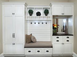 Schaap mudroom built-in Schaap mudroom built-in