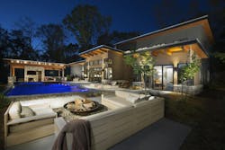 Outdoor Living Night time Outdoor Living Night time
