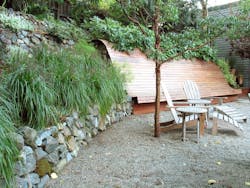 South_view_of_bench_and_retaining_wall South_view_of_bench_and_retaining_wall