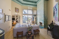 Water_fall_mosiac_on_liviing_room_fireplace Water_fall_mosiac_on_liviing_room_fireplace