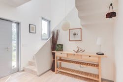 Passive house entry Passive house entry