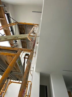 The Vuelift Is Installed 100% On Site, With First The Pit, Then The Metal Frame, And Finally The Panels And Cab The Vuelift Is Installed 100% On Site, With First The Pit, Then The Metal Frame, And Finally The Panels And Cab