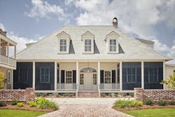 Classical-architecture-front-view-Louisiana-Bayou-house Classical-architecture-front-view-Louisiana-Bayou-house