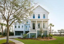 traditional architecture featured in front exterior of Charleston-home traditional architecture featured in front exterior of Charleston-home