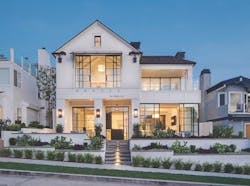 traditional architecture in a Patterson custom home traditional architecture in a Patterson custom home