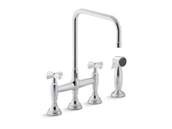 5 Kallista For Town Michael Smith kitchen faucet with cross handles 5 Kallista For Town Michael Smith kitchen faucet with cross handles