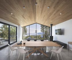 Dining area with a view Dining area with a view