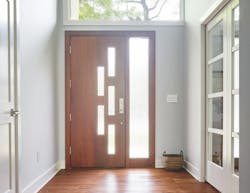 Allandale Mid-Century home entryway Allandale Mid-Century home entryway