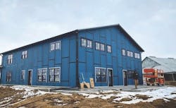 Post frame siding by RR Buildings Post frame siding by RR Buildings