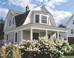 Shingle-style Victorian house exterior in Port Clyde, Maine Shingle-style Victorian house exterior in Port Clyde, Maine