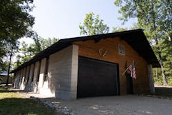 rammed earth home garage rammed earth home garage