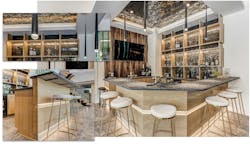 walker custom homes custom bar with back lighting walker custom homes custom bar with back lighting