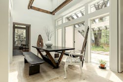 milled table in the home milled table in the home