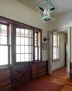 Historic Pennsylvania farmhouse entryway Historic Pennsylvania farmhouse entryway