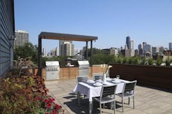 chicago roof decks and gardens outdoor kitchen chicago roof decks and gardens outdoor kitchen