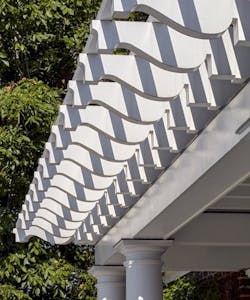 Pergola supports Pergola supports