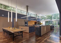 Open-floor-plan-with-kitchen-dining-area-and-clerestory-windows Open-floor-plan-with-kitchen-dining-area-and-clerestory-windows