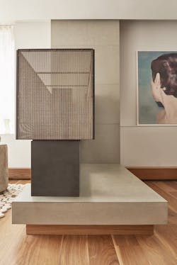 side view of fireplace with wire mesh side view of fireplace with wire mesh