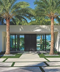 Modern Waterway home entryway Modern Waterway home entryway