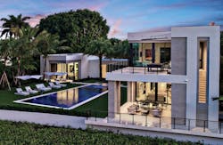 Modern Waterway home exterior Modern Waterway home exterior