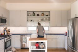 Prefab custom home kitchen Prefab custom home kitchen