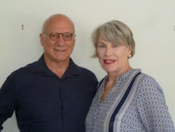 Plum builders principals Alfonso and Mary Giaquinto Plum builders principals Alfonso and Mary Giaquinto